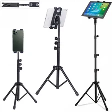 Foldable Adjustable Tripod Tablet Floor Stand Holder Mount for iPad Pro Air Mini