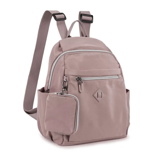 Womens Nylon Large Backpack Daily Travel School Bag Shoulder Bag Casual Rucksack - Picture 3 of 20