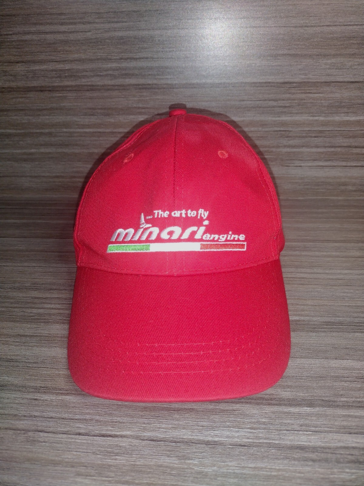 Red Hat Minari Engine The Art To Fly Adjustable Hat