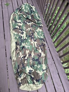 USGI US Army Military Tennier Industries Gore-Tex Bivy Cover Woodland Camouflage