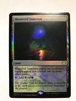 Shattered Sanctum Foil Innistrad: Crimson Vow   Magic The Gathering NM