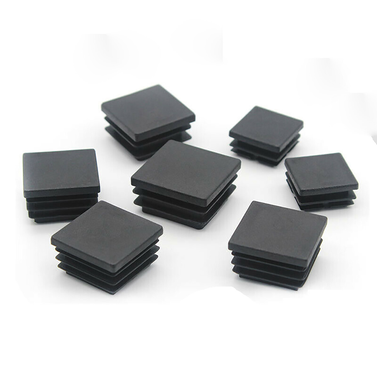 Square Tube Inserts Plastic End Caps Bungs Blanking Plugs Furniture