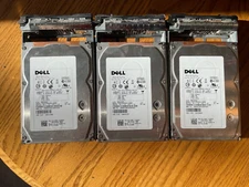 "Lot of 3" HUS156030VLS600 HITACHI 300GB 15K SAS 3.5" HDD FOR DELL POWEREDGE
