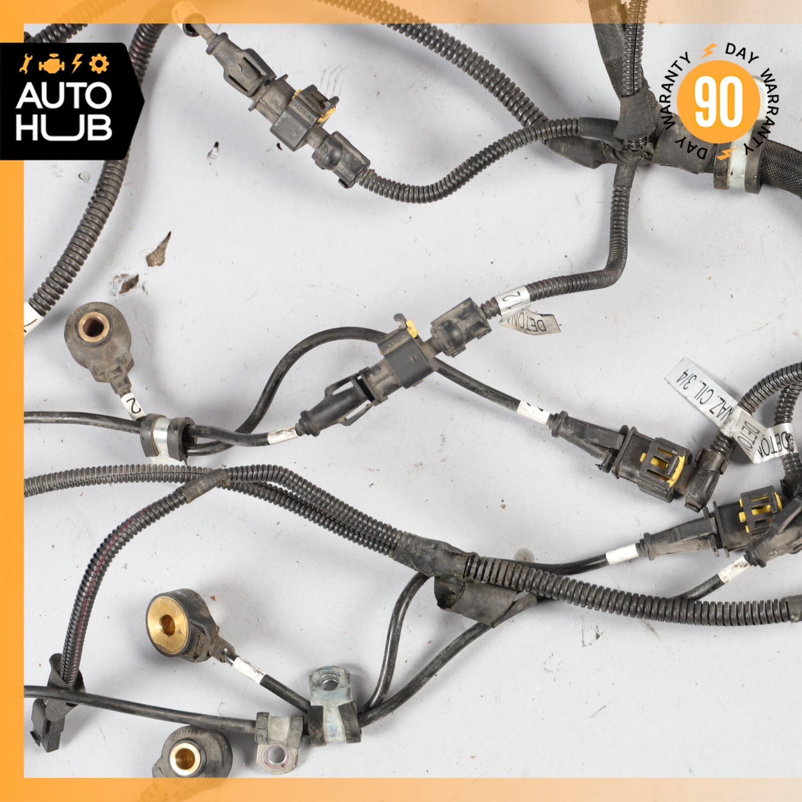 09-19 Maserati GranTurismo 4.7L Fuel Injector Injection Wiring Harness OEM 61k