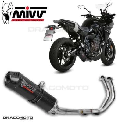 Ligne complet YAMAHA Tracer 700 2020 2021 MIVV Oval Carbone CC - Photo 1/4