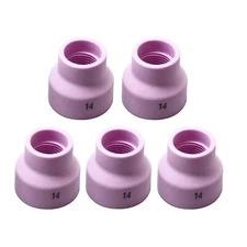 TIG Ceramic Cups Nozzles 53NACN-14 Fit WP 9 20 17 18 26 Torches 5PCS