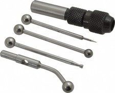 Groz Single End, Center Finder Set Mechanical