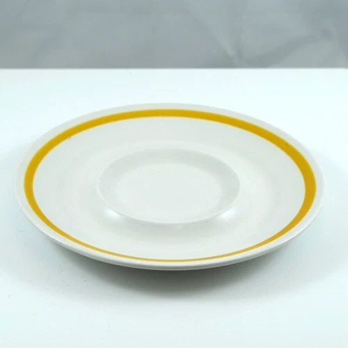 Vintage Mikasa Mediterrania Desert Flower Replacement Saucer Yellow Trim