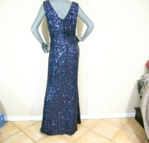 badgley mischka navy sequin dress Pre-loved Badgley Mischka Sequin Mini Dress - Navy