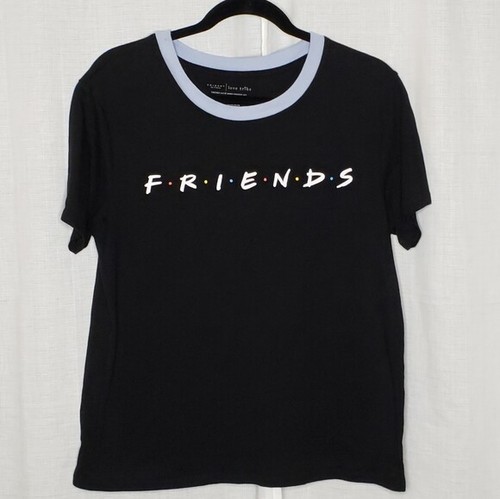 Friends Love Tribe T-shirt, black, Size 
