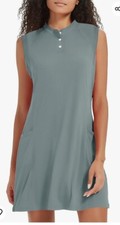 Cakulo Sleeveless Side Pockets Casual Dress Size XXL