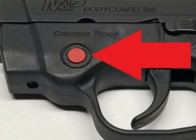 Gun Inpect Button Image Red Button On Back Of Gun