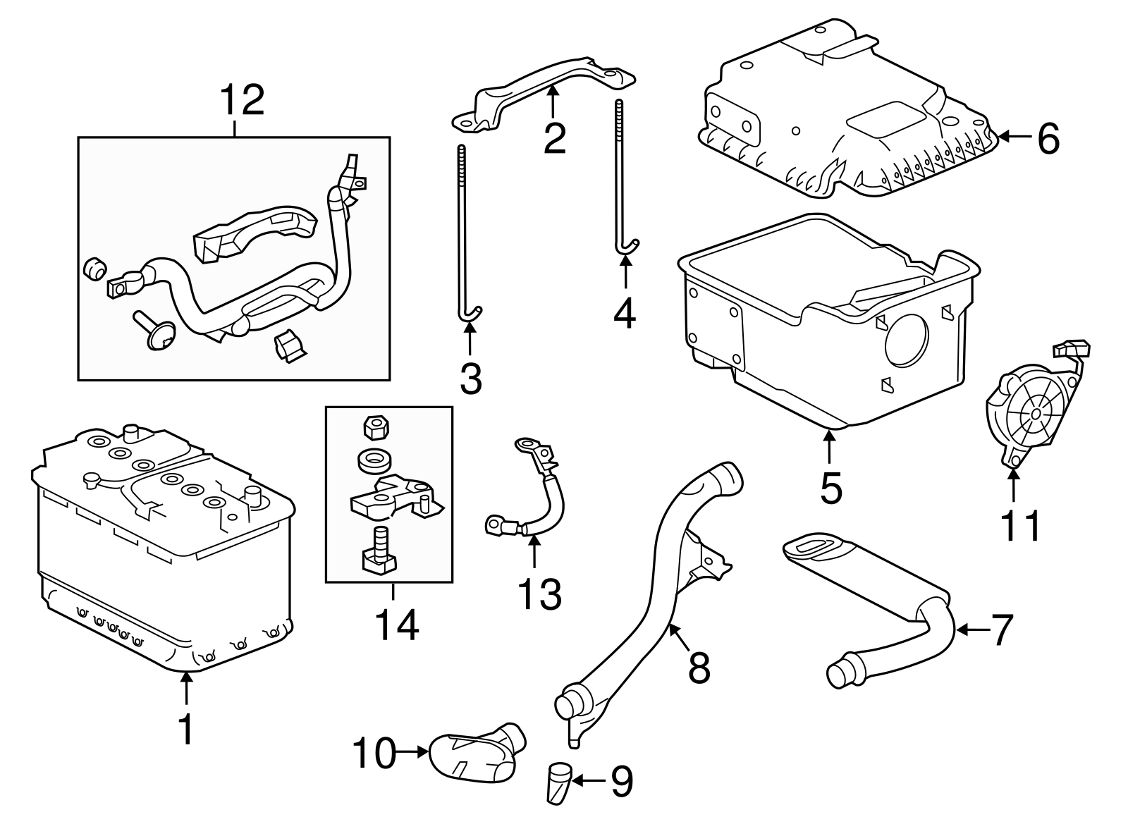 Genuine Acura TLX Battery Cable Sensor OE 38920TZ7A01 for sale online