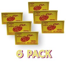 6pk - Jabon Aceite De Vibora De Cascabel Pimples, Blackheads, Skin Blemishes