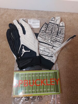 NIKE JORDAN SUPERBAD NCAA OKLAHOMA SOONERS PADDED FOOTBALL GLOVES,  DM7060