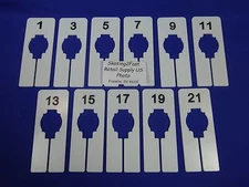 Clothing Rack Rectangular Size Divider Junior's Assortment Hanger Retail Store 1