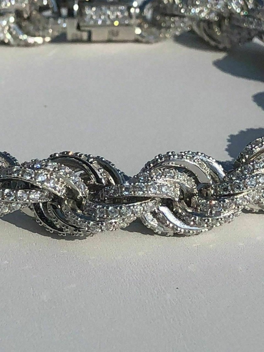 Kyros Bracciale Uomo Snake Piatto In Argento 10mm - Gioielli Argento - Foto 7
