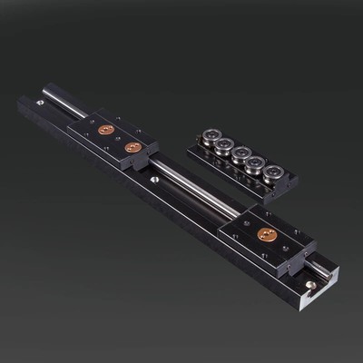 Black built-in dual-axis linear guide 28mm SGR10 slide rail SGB10 block optic...