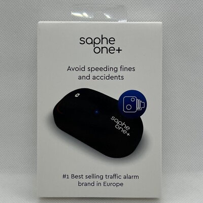 Saphe One+ Verkehrsalarm Unfallalarm Blitzer Autofahrt Warnung - NEU & OVP