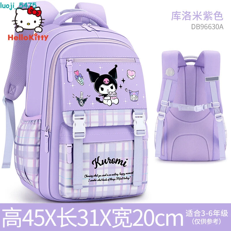 Mochila Maleta Trolley para Niños Kuromi Bolsa de Viaje para Estudiantes Bolsa de 6 Ruedas Regalo de Navidad Nuevo Foto 3 de 4