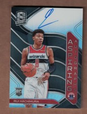 2019-20 PANINI SPECTRA ASPIRING AUTOGRAPHS RUI HACHIMURA #26/49