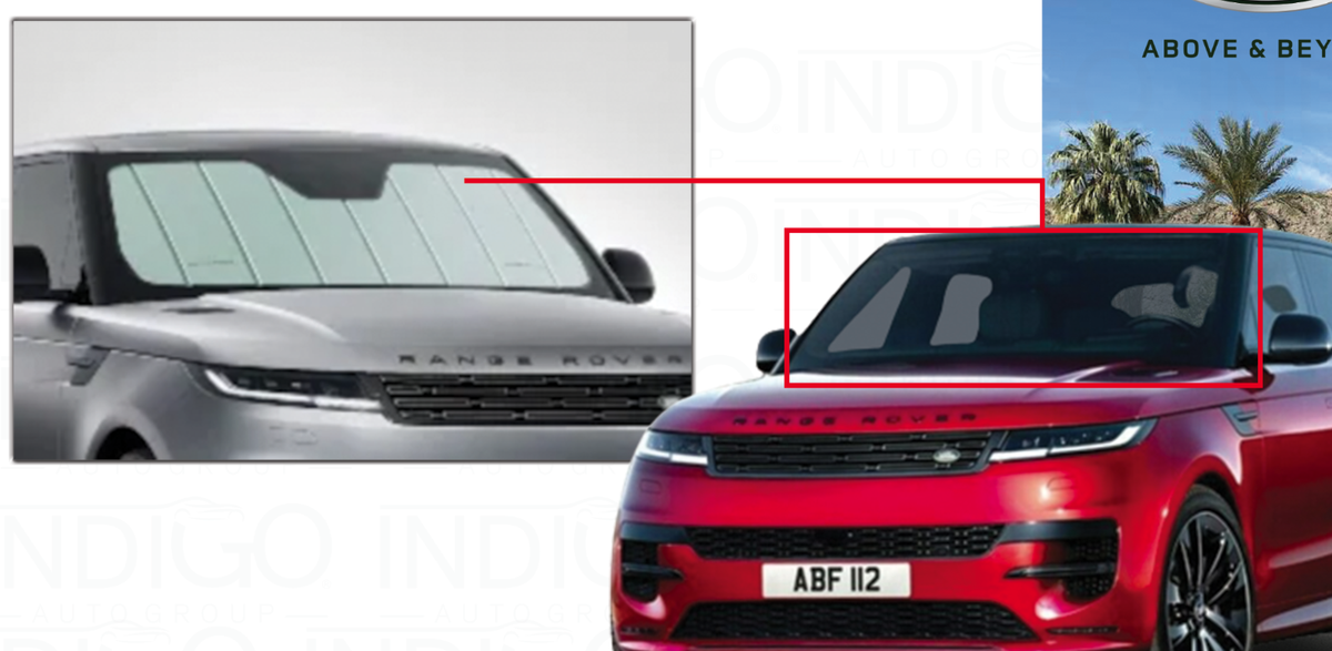 Range Rover SPORT Windshield Sunshade Reflector Genuine OEM