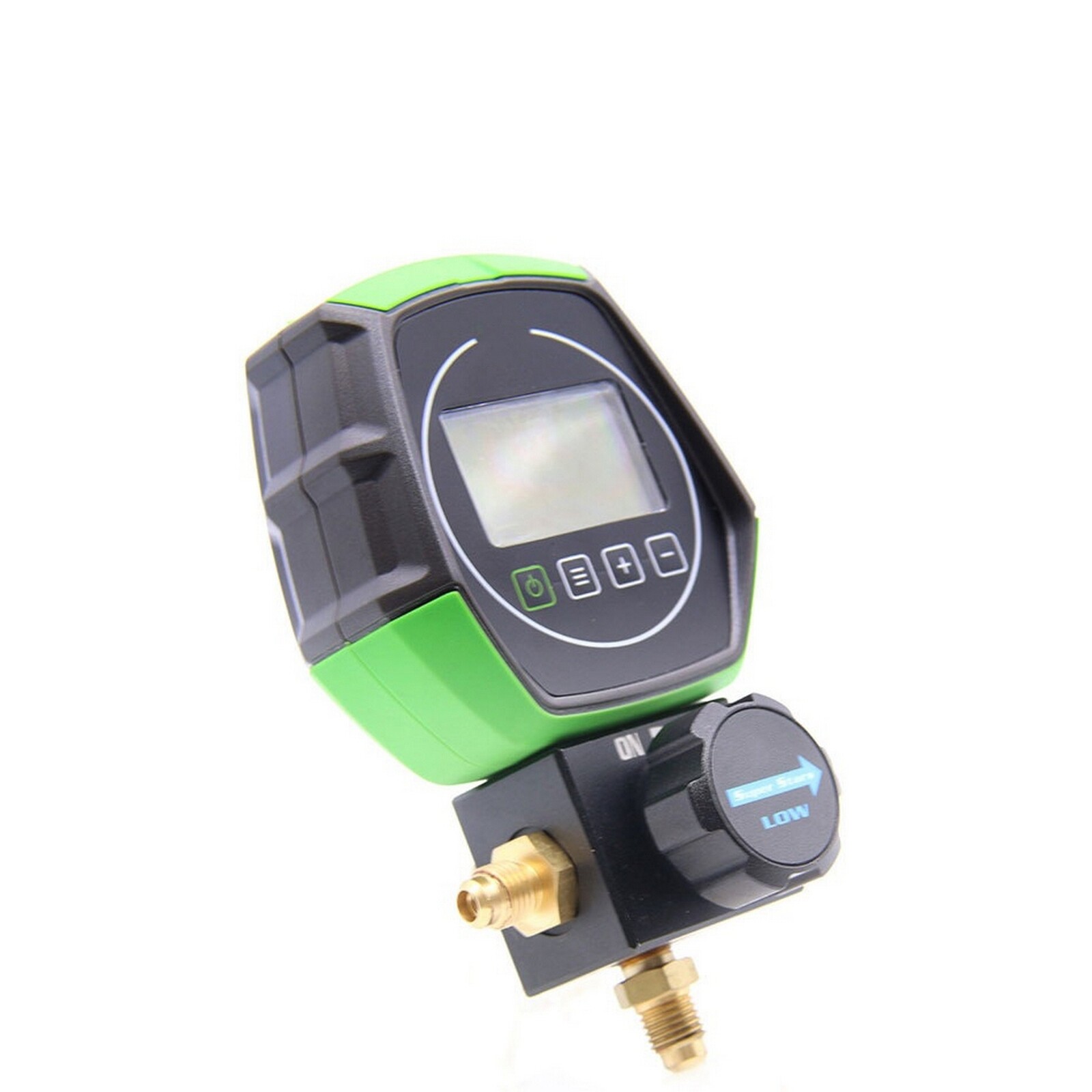 Digital HVAC AC Air Refrigeration Kit Manifold Gauge Leak Tester Diagnostic Tool