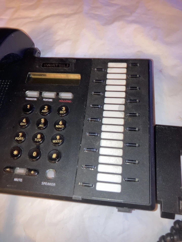 Teléfono con llave digital Iwatsu IX-5800 teléfono Omega sistemas AD1X Foto 3 de 4