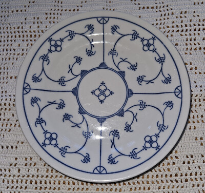 Kuchenteller Indisch blau Strohblume Eisenberg saks, d=19cm