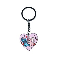 Keychain Stitch and Angel from Lilo Stitch Disney Fantasy