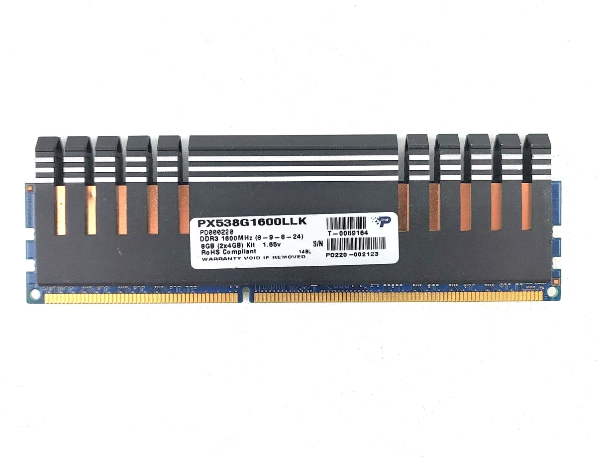 Patriot Memory 4 GB Total Capacity 1 Modules for sale | eBay