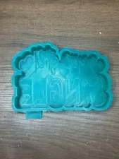 Yep Still Single Freshie Mold – Funny Sassy Silicone Mold for DIY Air Fresheners