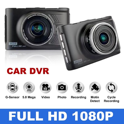 iDOME FHD 1080p Dashcam Auto DVR Kamera Videorekorder Bewegungsdet. sensor 5mp uk