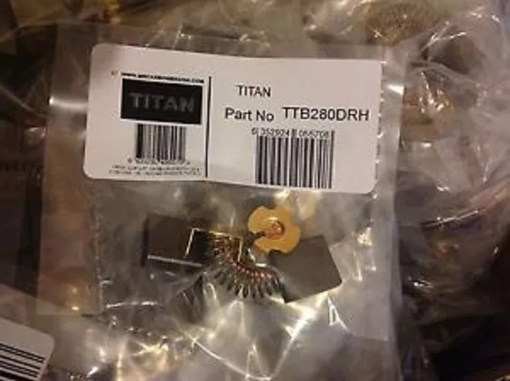 Carbon Brushes titan TTB280DRH 1700 watt breaker titan eBay