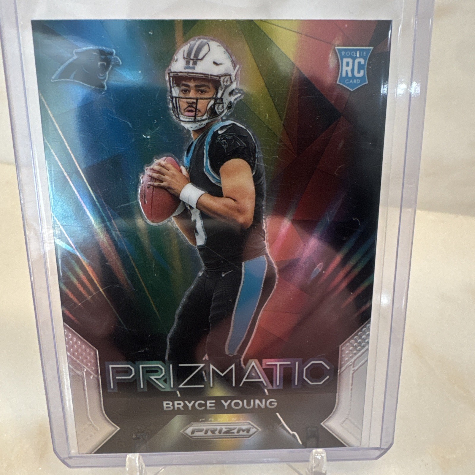 2023 Panini Prizm BRYCE YOUNG Rookie Prizmatic Prismatic RC Panthers #4