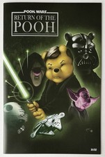# • DO YOU POOH • RETURN OF THE JEDI HOMAGE TRADE VARIANT • DYP • + comic cover
