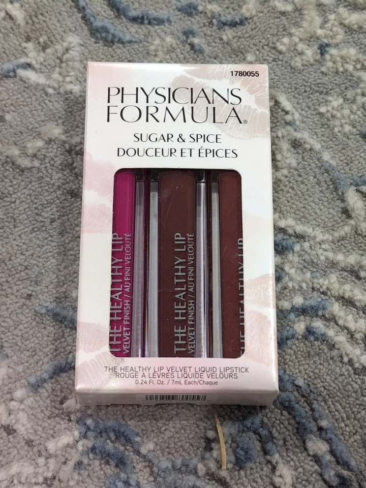 Juego de 3 lápices labiales líquidos Physicians Formula Sugar & Spice Velvet Foto 2 de 4