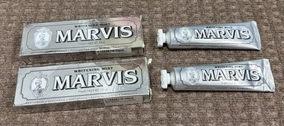2- marvis whitening mint toothpaste 3.8 Oz