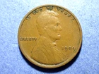 1909-VDB Lincoln cent  VF
