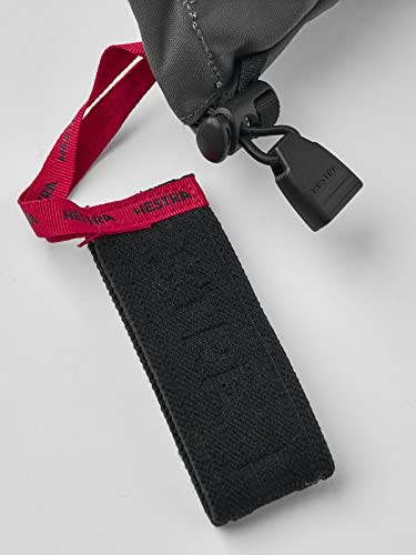  Women's Heli Ski Female Glove, 3-Finger Leather Snow Glove 8 Grey/Off White thumbnail 7