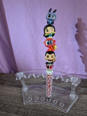Disney Mulan Ballpoint Pen with Mushu & Cri-Kee Character Toppers