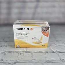 New Medela Quick Clean Micro-Steam Bags, 5 Count For Breast Milk Storage 2 