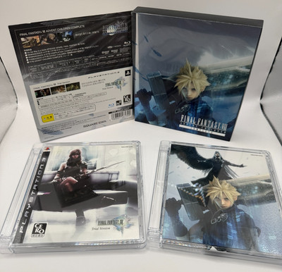Final Fantasy VII Advent Children Complete Blu-ray FF XIII Trial Version Japan