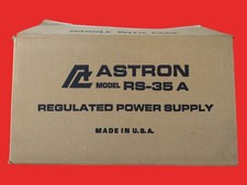 Astron RS-35A 13.8V DC Regulated Linear Power Supply Ham Radio Tested MIB