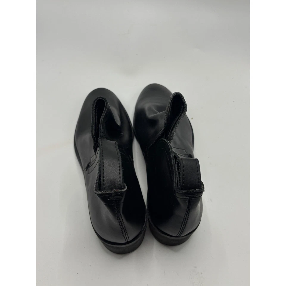 Botas Chelsea Dolce Vita de Cuero Negras Cremallera Lateral Tacón Bloque Mujer Talla 9 Foto 3 de 4