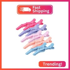 OBSCYON Plastic Non Slip Hair Clips for Women, Professional Alligator Hair Clips