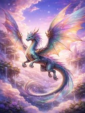 Dragon Diamond Art Kits for Adults, DIY Diamond Painting Kits for Adults Begi...