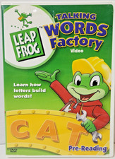 LeapFrog: Talking Words Factory DVD 2003 Educational Kids Video
