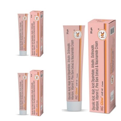 NG Glow Cream - Enriched With Kojic Acid &Glycolic Acid - 20g | FREE SHIPPING