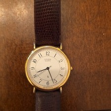 Citizen Quartz Vintage Dress Watch Gold Plate...